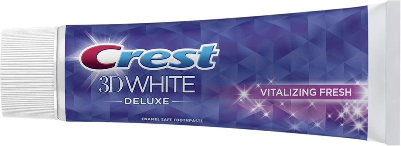 Crest 3D White Deluxe Vitalizing Fresh, Enamel Safe Toothpaste, 75 ml - Image 2